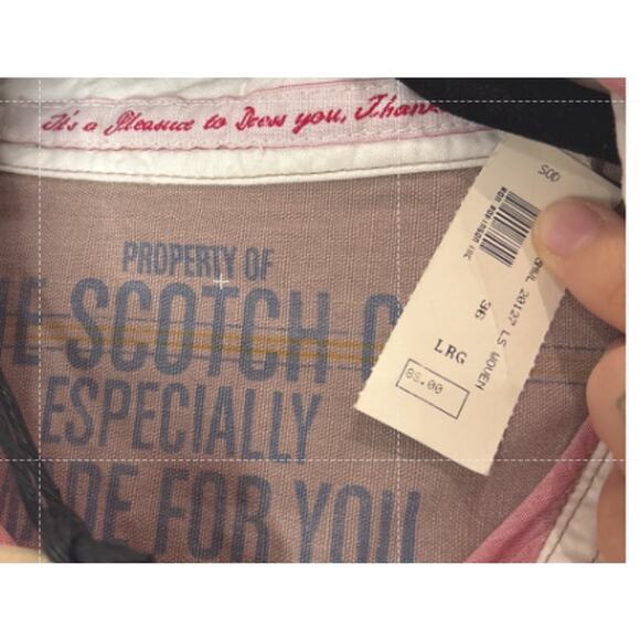 Scotch & Soda Shirt – Oxford Button-Down (Men’s L, NWT) - Picture 3 of 4